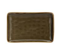 THUN Rose & Tulipani - Bandeja rectangular de 20 x 13 cm concierto gris tórtola