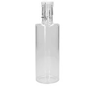 Thun Rose & Tulipani Colorlife Botella de acrílico de 1 litro, ligera y práctica para un uso diario versátil, transparente