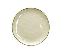 THUN Rose & Tulipani Plato plano Concierto gres marfil Blanco Perla (RAL 1013) 27 cm