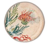 THUN Sea Life by Rose & Tulipani Rose & Tulipani-Set de 2 platos para ensalada, 100 unidades, melamina