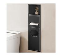 TIANQIHAO Estantes de Ducha Impermeables de Acero Inoxidable, nizer de baño Empotrado para el hogar y la Oficina - Solución Que Ahorra Espacio