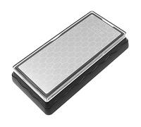 Tiardey-afilador de Piedra de afilar de Diamante de Doble Cara,Grano 400/1000,con Base Antideslizante para Cuchillos de Cocina,Tijeras,navajas,Espadas