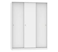 Tibet Armario de puertas correderas (L x An x Al: 55 x 150 x 200 cm, Blanco)