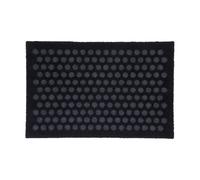 tica copenhagen Felpudo Dot Black. 40x60 cm