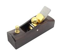 Ticfox Mini Avión de Mano de Ébano, Mini Cepillo Carpintero, Carpintería Plano Herramienta de artesanía en madera para biselar Pulido para Carpintería, Recorte, Cepillado de Madera