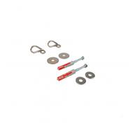 Ticket to the Moon - Hammock Anchors Pair of hangers for concrete walls - Suspensión para hamaca One Size black