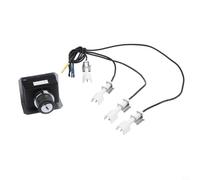 Tidevib Kit de encendido para Weber para serie Genesis 300, instalación sin herramientas, encendido electrónico con electrodos para parrillas de gas