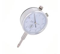 Tidgel Aleación de aluminio para indicador de esfera, rango de 0 a 10 mm, precisión de 0,01 mm, medidor de diámetro interno mecánico, con tornillo de bloqueo para calibración de taller
