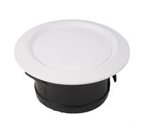 Tidgel Cubierta ajustable de la rejilla de ventilación del aire del techo del ABS para los sistemas de calefacción y refrigeración (125MM)