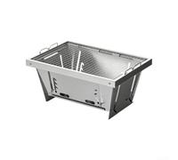 Tidgel para acero Inoxidable Barbacoa 38x28cm Duradera para acero(Fine net) | Distribución calor uniforme, para acero inoxidable, 38x28cm, para ideal asados perfectos, altas temperaturas