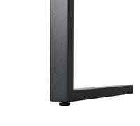 Tidyard Juego de Comedor de 6 Piezas con Mesa de Vidrio Templado y Sillas de Ratán para Reuniones Familiares y Comidas al Aire Libre Modelo YFXGG527-OT986789A