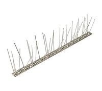 Tidyard Set de 5 hileras de Pinchos contra pájaros y Palomas 20 uds 10m Flexibles Premontado Pinchos Anti Gatospara Cables para Balcon Canalón Ventana Terraza