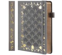 TIEFOSSI Bullet Dot Journal, cuaderno vintage para mujeres y hombres, 160 g/m², 192 páginas prémium, cuaderno de tapa dura A5, regalo para viajes, oficina, escritura diaria