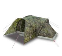 Tienda Campaña Familiar Iglú 6 Personas Impermeable Camuflaje Vidaxl