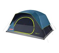 Tienda Coleman Skydome 6, Amplia Tienda de campaña para Seis Personas, Montaje rápido, Suelo Totalmente Integrado, tecnología Dark Room para un habitáculo más Fresco y Oscuro, 100% Impermeable
