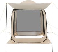 Tienda con mosquitera, 1825 x 1825 x 2200 mm, tienda pop-up con mosquitera para 4-6 personas, con toldo extensible, dosel portátil con mosquitera y bolsa de transporte, con mosquiteras laterales, idea
