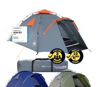 Tienda de campaña para 3 personas tienda domo camping tienda familiar al...