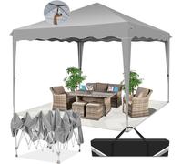 Tienda de campaña para fiestas - Pabellón - Gazebo - Tienda de campaña para eventos - Tienda de campaña para jardín - Impermeable - Protección UV 50+ - 3x3 metros - Tipo pop-up