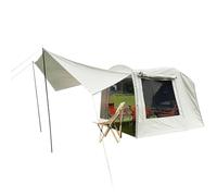 Tienda de campaña SUV a prueba de rayos UV | Oxford - Refugio de camping para vehículos al aire libre, pantalla para portón trasero de SUV, accesorios de viaje