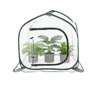 Tienda de campaña transparente con cremallera para clima frío | Tienda de campaña protectora instantánea de plantas para parches de fresas, patio, huertos, jardín, patio, arbustos, verduras