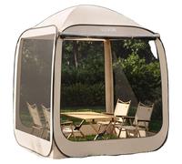 Tienda de campaña VEVOR, 182,88 x 182,88 x 219,4 cm, tienda pop-up con toldo extensible, tienda portátil para fiestas para 4-6 personas, incluye bolsa de transporte y paredes laterales, ideal para ter