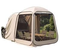 Tienda de camping VEVOR, 182,88 x 182,88 cm, tienda pop-up para la parte trasera de SUV, tienda portátil para fiestas de 4-6 personas con bolsa de transporte, paredes laterales de malla, para camping,