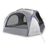 Tienda De Fiesta Impermeable Blanco Y Gris Vidaxl