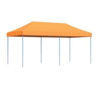Tienda De Fiesta Plegable Pop-up Naranja 580x292x315 Cm Vidaxl