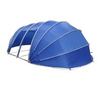 Tienda De Piscina Tipo Cúpula 538 X 440 X 204 Cm Azul Azure Vidaxl
