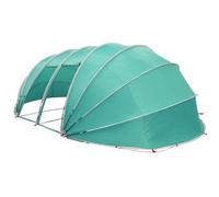 Tienda De Piscina Tipo Cúpula 538 X 440 X 204 Cm Verde Mar Vidaxl