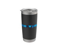 Tienda departamental retro con logotipo vintage de Mervyn's California Vaso térmico de acero inoxidable de doble pared