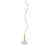TIENDA EURASIA - Perchero de Pie de Madera y Metal de Estilo Arbol, 179x32x32 cm, 9 Perchas