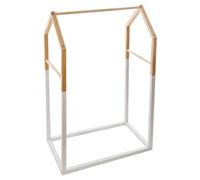 TIENDA EURASIA - Perchero de Ropa Infantil | Perchero Tipo Burro de Ropa Infantil | Estructura de Madera Resistente | Diseño Nórdico | Ideal para Decoración de Interior Home 60 x 37 x 100 cm.