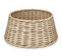 TIENDA EURASIA - Pie de Árbol de Navidad de Mimbre | Cubre Árbol de Navidad | Base Decorativa para Árbol | Decoración Navidad (45 x 20 x 55 cm, Natural)