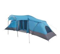 Tienda Familiar Con Techo Azul Y Gris 721 X 335 X 212 Cm Vidaxl