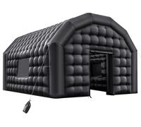 Tienda inflable portátil para discotecas, con ventilador, de 6x5x3.7 metros, ideal para fiestas