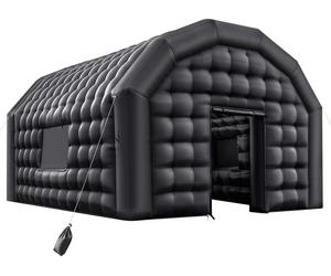 Tienda inflable portátil para discotecas, con ventilador, de 6x5x3.7 metros, ideal para fiestas