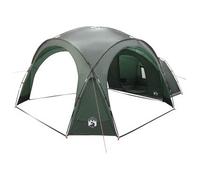 Tienda Lateral Con Techo Verde Militar 410 X 410 X 250 Cm Vidaxl