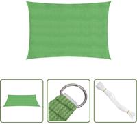 Tienda Living. Vela parasol, 160 g/m². Rectangular. Verde claro. 2,5 x 5 metros. Fabricado en HDPE