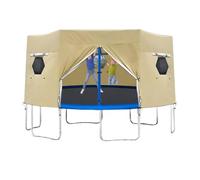 Tienda para Cama Elástica Tienda de Tela de Sombra Impermeable Plegable