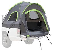 Tienda para camión VEVOR, tienda de camping, tienda para camioneta, compatible con áreas de carga de camiones de 1676 a 1830 mm, tienda impermeable para camión con ventanas dobles y bolsa de almacenam