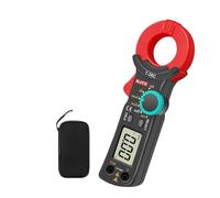 TIEOAXFT Pinza amperimétrica Digital de Alta precisión NJTY T-26C CC CA 0,1 mA, Prueba Profesional de Corriente de Fuga, detección de Fugas de 20 mA a 60 A, Rango automático