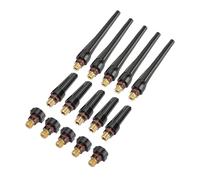 TIG Back Cap Kit 57Y02 57Y03 57Y04, Pieza de antorcha TIG Pieza de repuesto para la antorcha de soldadura WP-17/18/26(15pcs 57Y02 57Y03 57Y04)