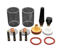 TIG - Kit de soplete de soldadura para boquilla de alúmina de cerámica para WP17 WP18 WP26 2,4 mm 3/32 pulgadas accesorios