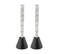 TIG MIG - Caudalímetro de gas de soldadura 0-25 L/min regulador de argón/CO2 con bola de metal ABS tubo para dispositivos TIG/MIG, color negro