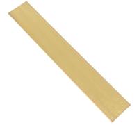 TIHONORI 1 Pieza de Barra Plana de latón Espesor 7 mm Longitud 500 mm Ancho de 7 mm a 10 mm Barra Rectangular Cuadrada de Metal Macizo Stock para Manualidades,9mm