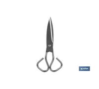 Cofan Tijera de cocina profesional | Medida 18.5 x 8 cm | Fabricado en Acero Inoxidable