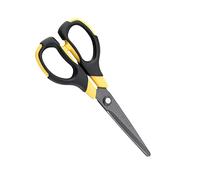 Tijera BLACK TITANIUM - Cuchillas con tratamiento Titanio, resiste 500.000 cortes Y es anti adherente - REF.0920-AM - by SDI por Office Box (Amarillo)