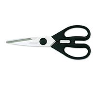 Arcos Tijera de cocina 784901 – Acero inoxidable Nitrum, mango POM ergonómico, 195 mm, negro
