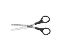 TIJERA ESCULPIR MANGO PLASTICO 6" 22 DIENTES (marca: Eurostil)
